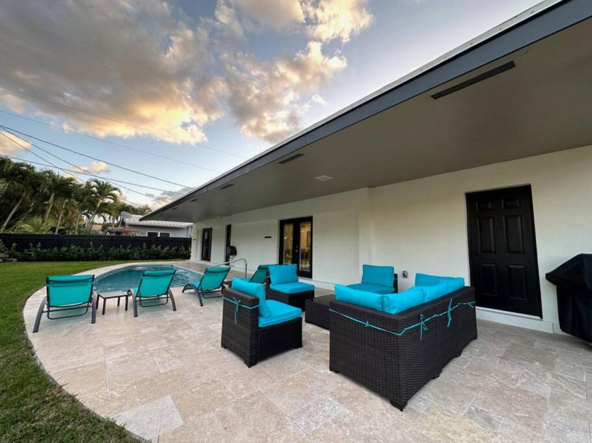 Vila The Sun House - 3 Bed, 2 Bath, Private Pool, Fire Pit, Huge Backyard Fort Lauderdale Exteriér fotografie